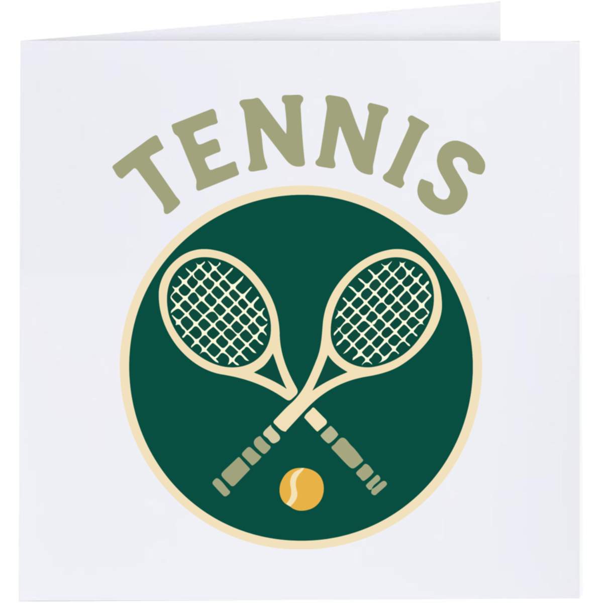 'Tennis Rackets' Greeting Cards (GC055359)