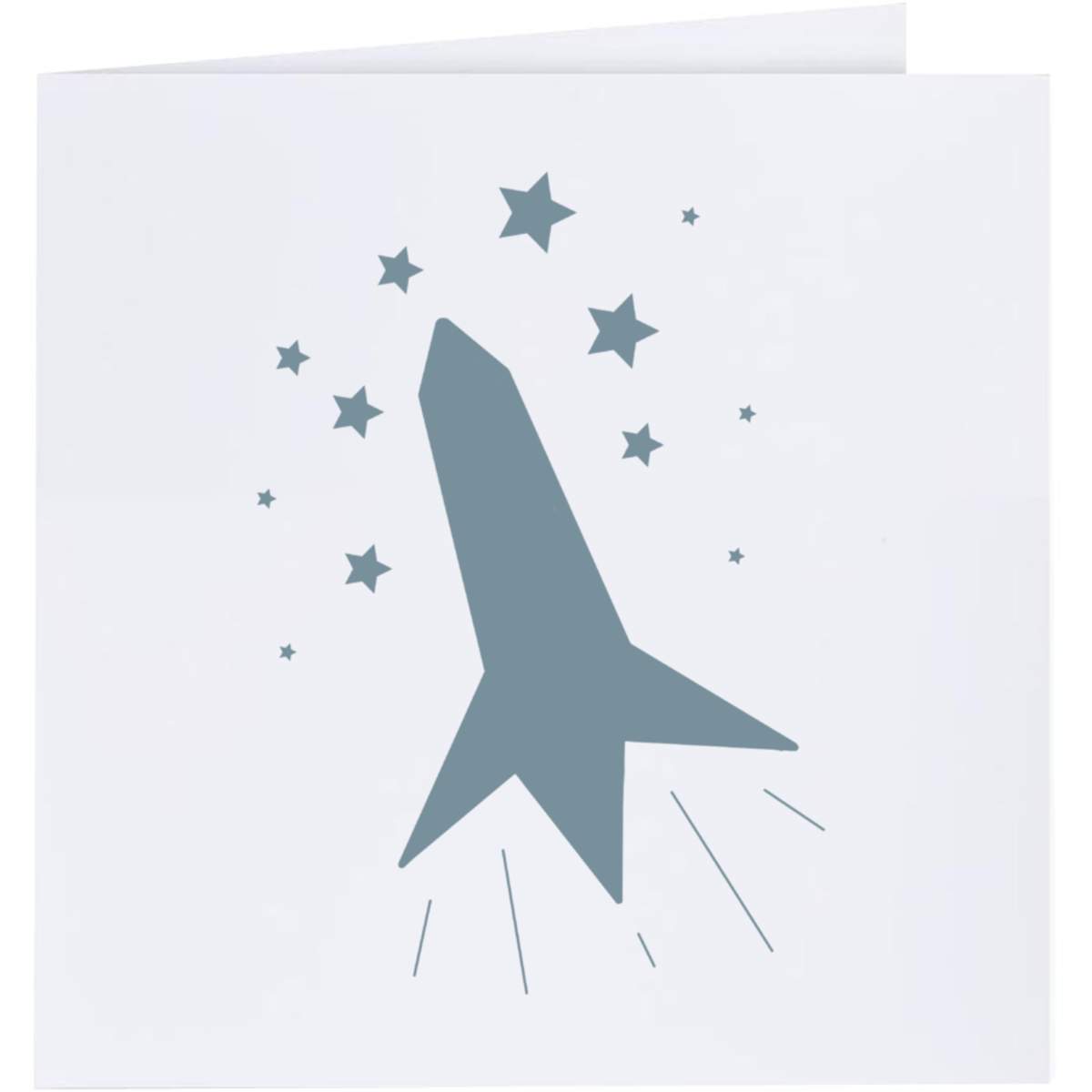 'A Rocket In Space' Greeting Cards (GC055406)