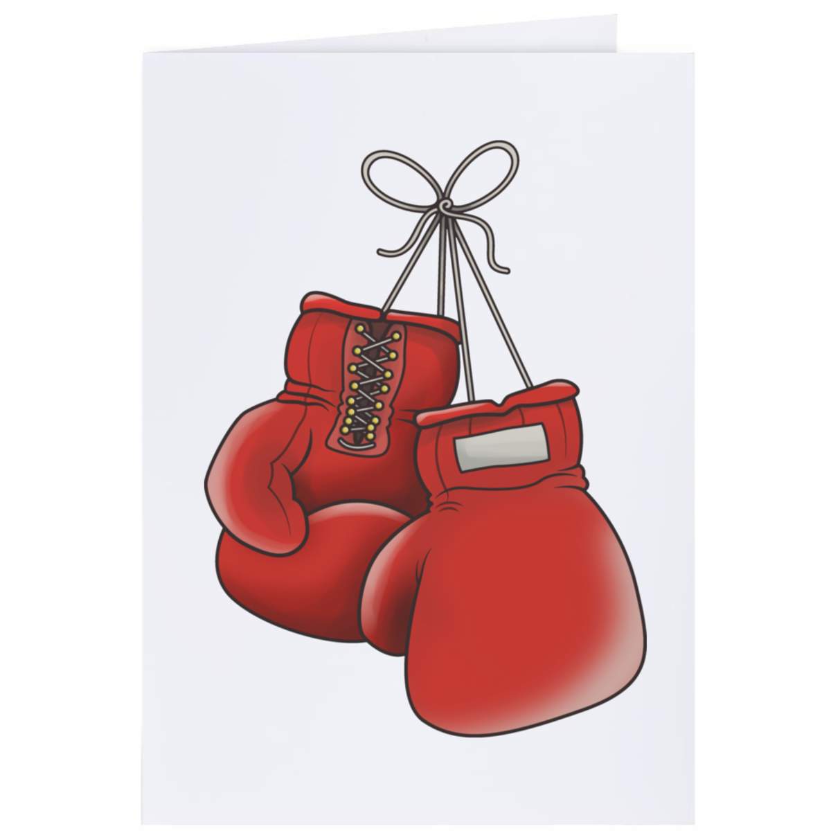 4 x 'Boxing Gloves' Gift Tags / Labels (GI00027439)