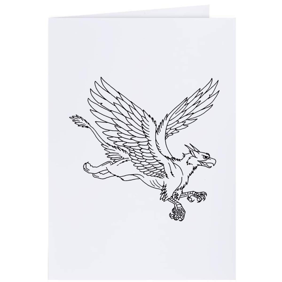4 x 'Griffin' Gift Tags / Labels (GI00028810)