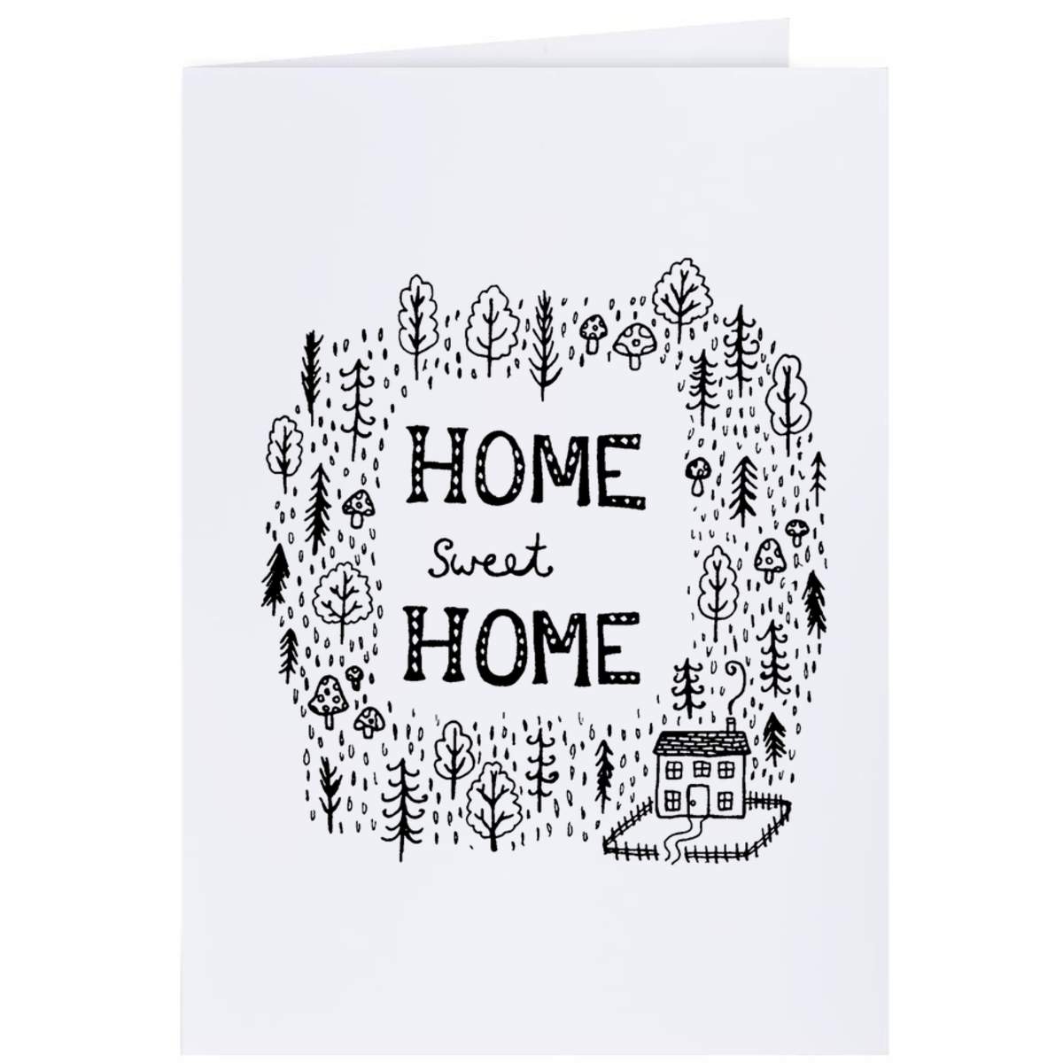 4 x 'Home Sweet Home' Gift Tags / Labels (GI00029532)