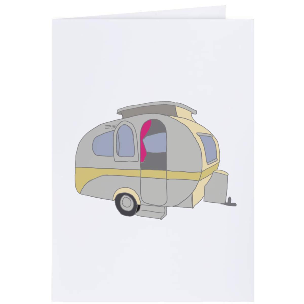 4 x 'Caravan' Gift Tags / Labels (GI00029984)