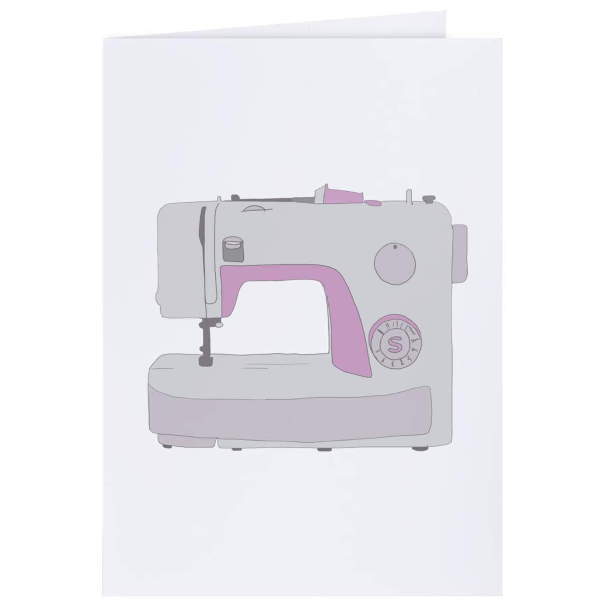 4 x 'Sewing Machine' Gift Tags / Labels (GI00030057)