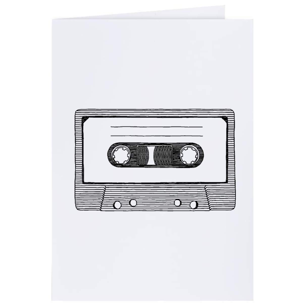 4 x 'Cassette Tape' Gift Tags / Labels (GI00030225)