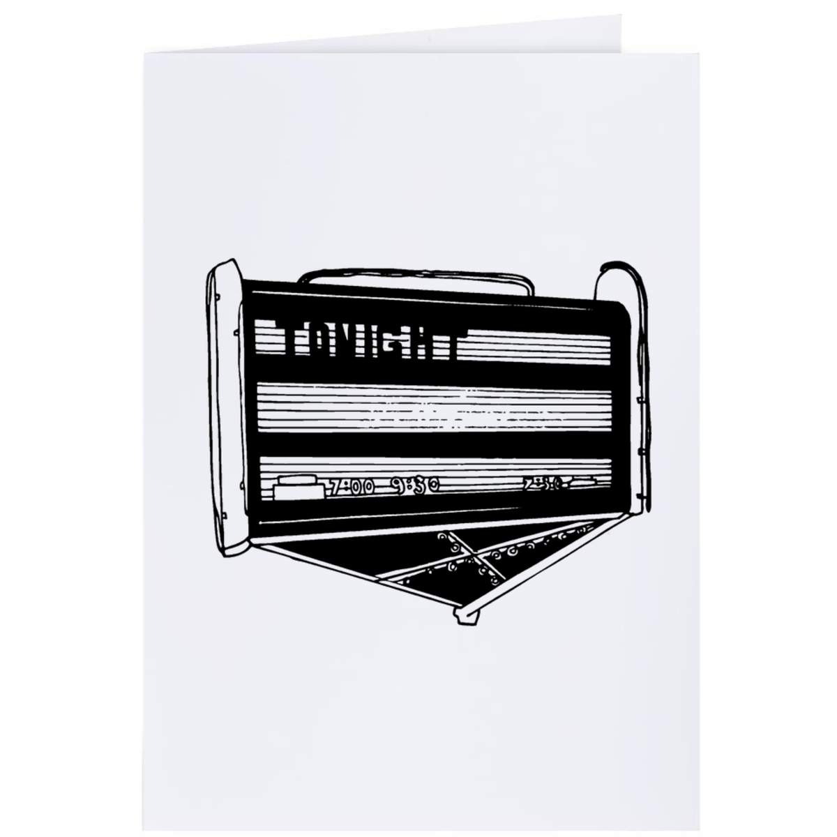 4 x 'Cinema Listings Sign' Gift Tags / Labels (GI00031410)