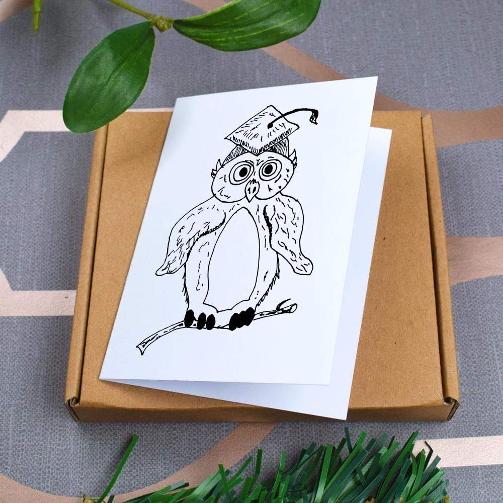 'Graduation Owl' Gift Wrap / Wrapping Paper / Gift Tags (GI017646) - Picture 16 of 16
