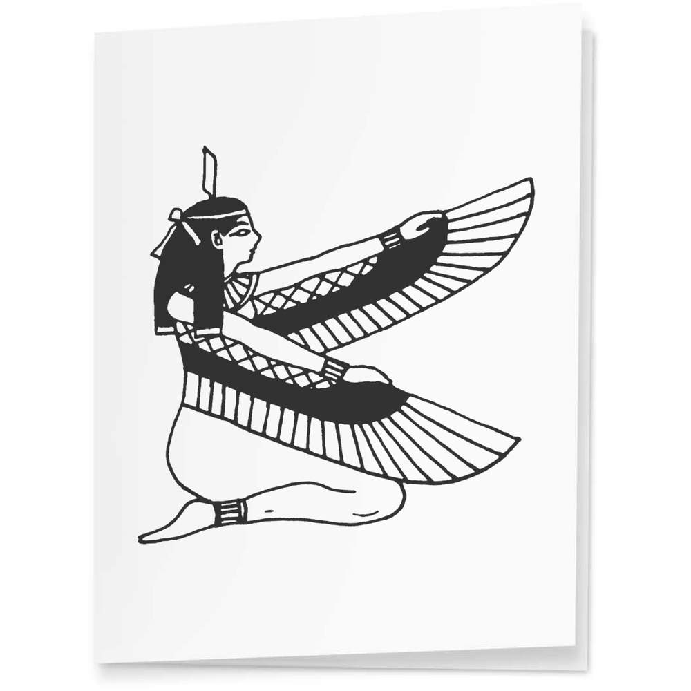 Geschenkanhänger "Ägyptische Göttin" Geschenkpapier Geschenkpapier GI017254 