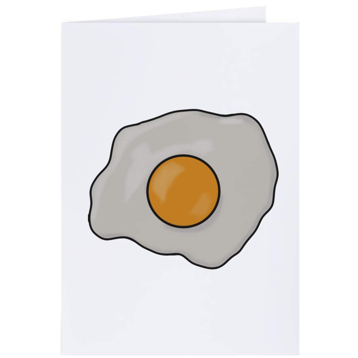 4 x 'Fried Egg' Gift Tags / Labels (GI00034912)