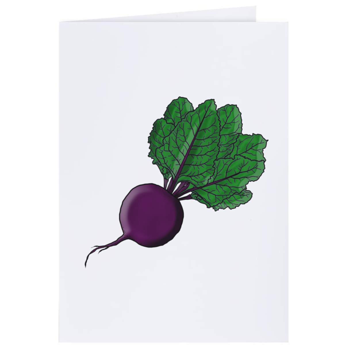 4 x 'Fresh Beetroot' Gift Tags / Labels (GI00035293)