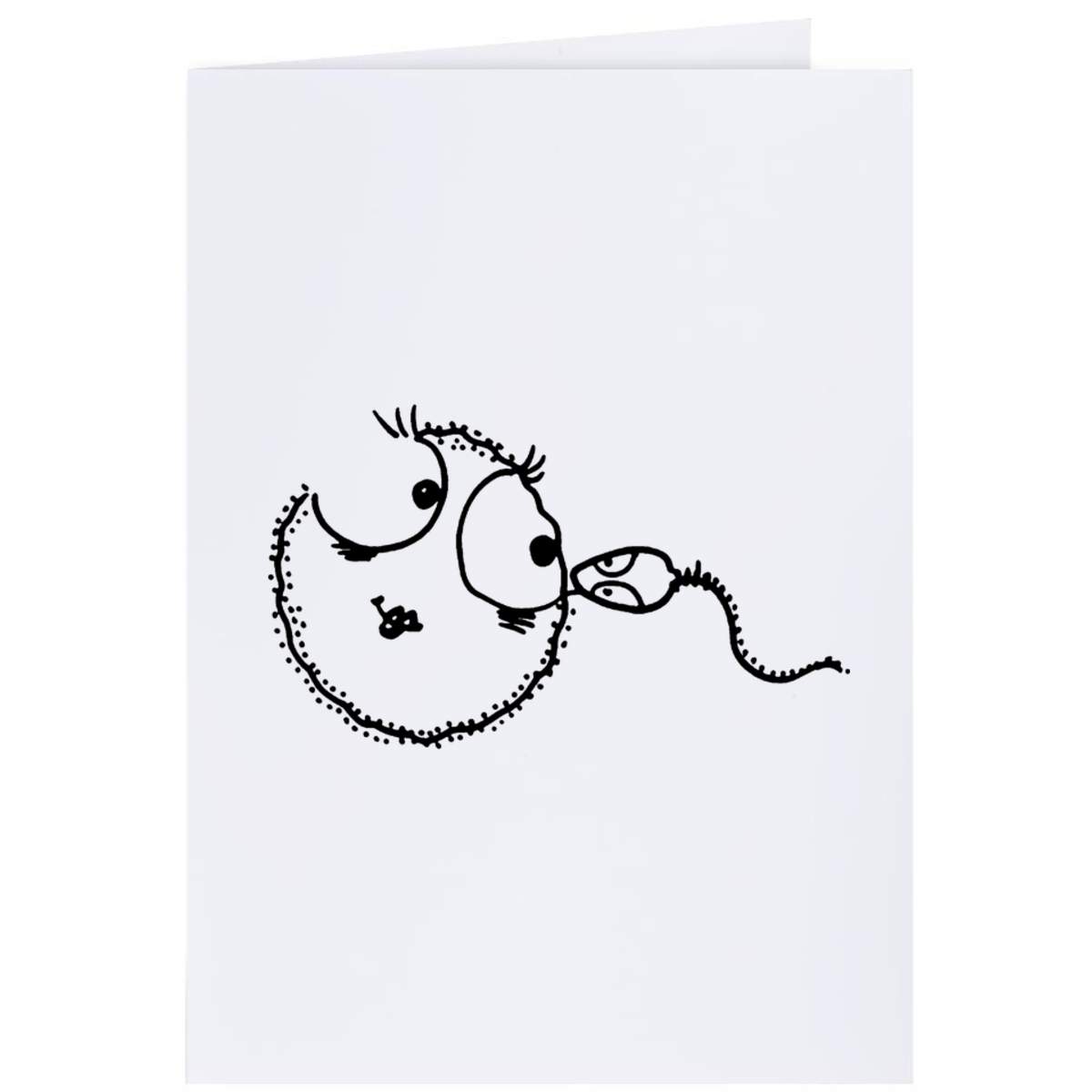 4 x 'Sperm & Egg' Gift Tags / Labels (GI00036517)