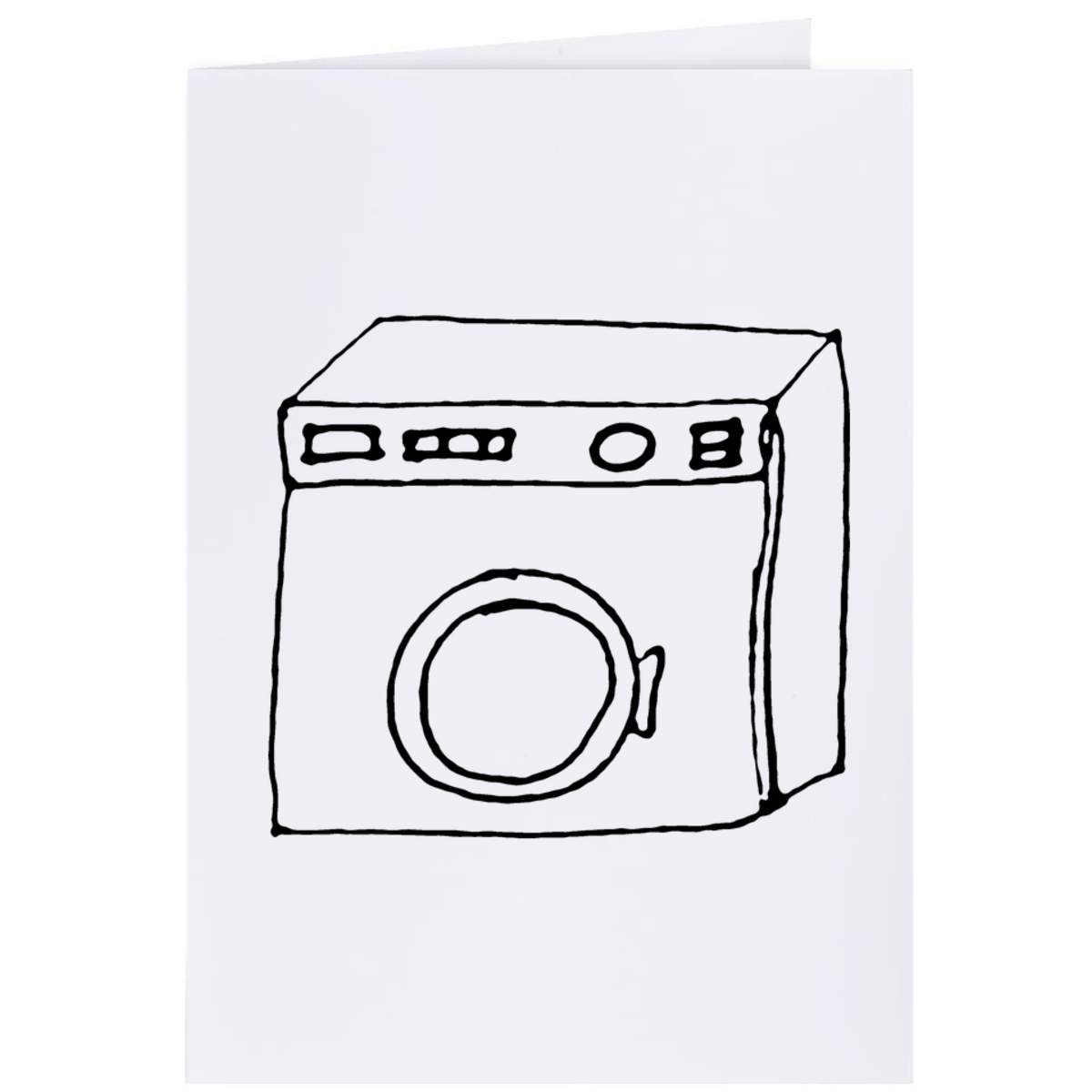 4 x 'Washing Machine' Gift Tags / Labels (GI00041644)