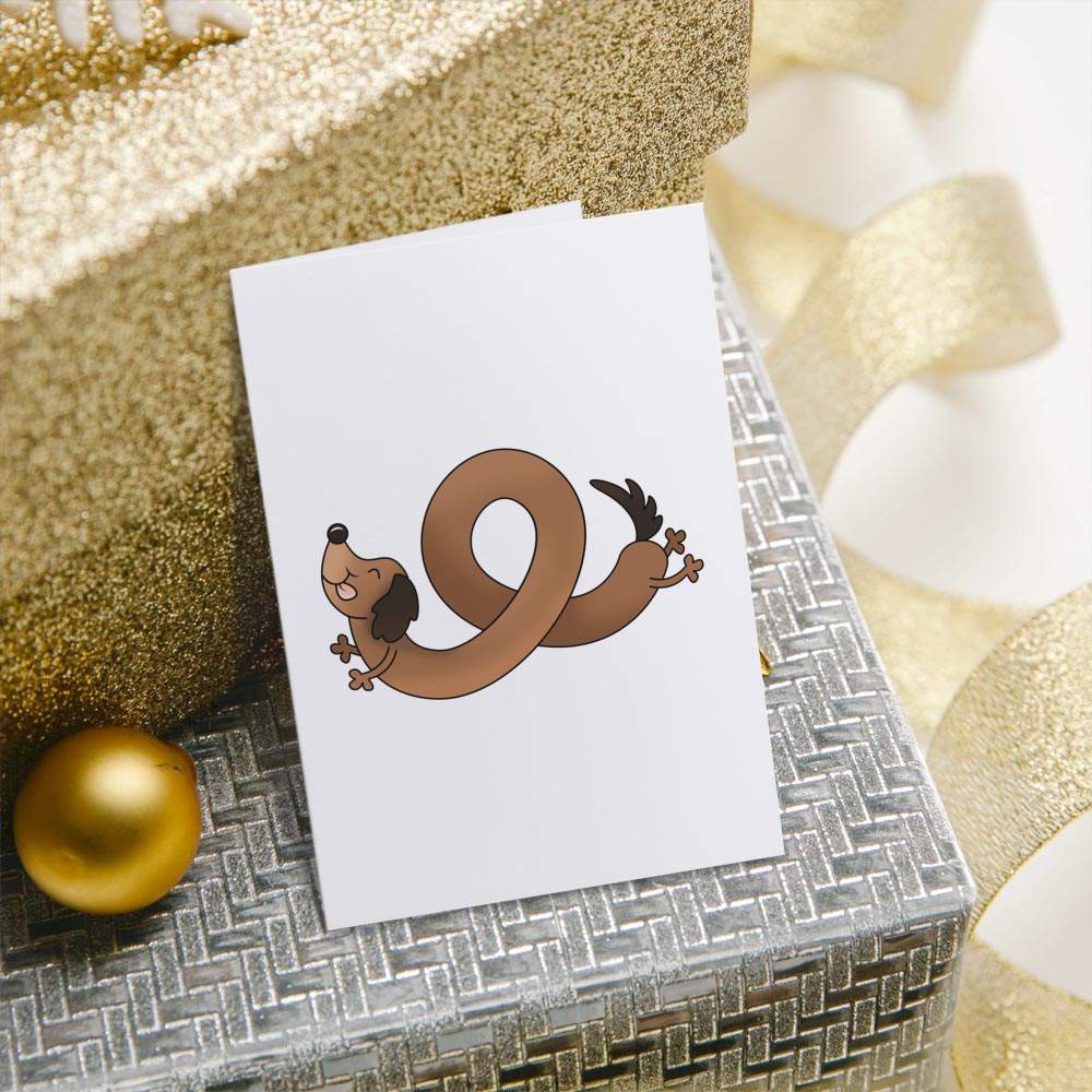 'Long Sausage Dog' Gift Wrap / Wrapping Paper / Gift Tags (GI034429) - Picture 15 of 16