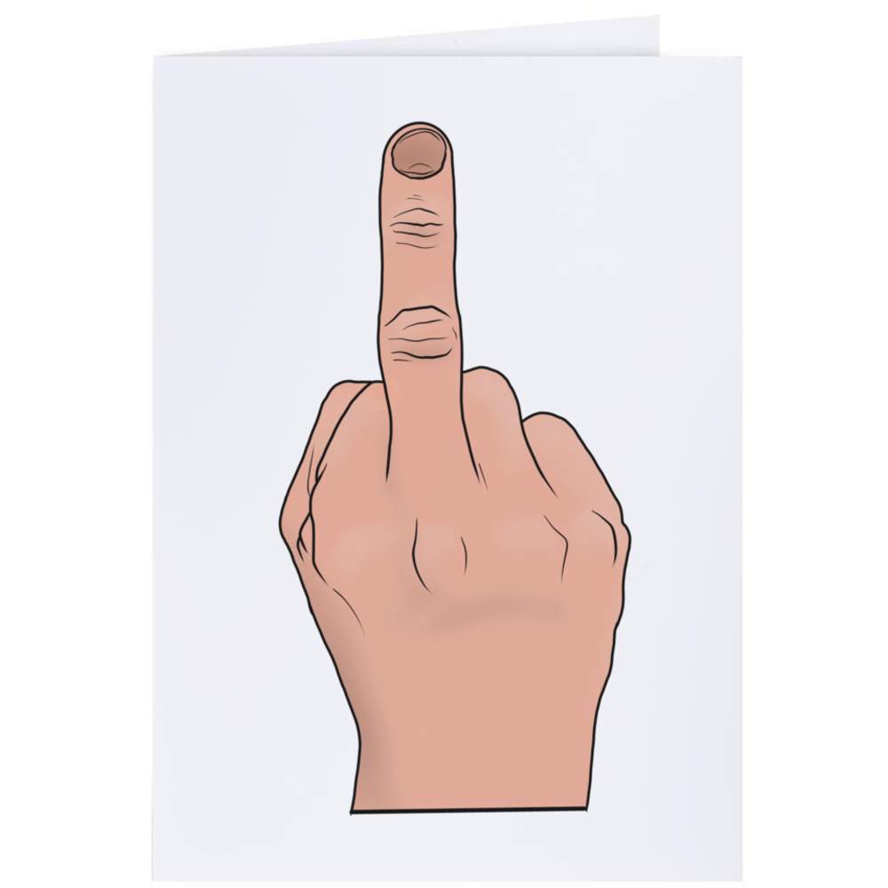 'Swearing Middle Finger' Gift Wrap / Wrapping Paper / Gift Tags (GI035457) - Picture 13 of 16