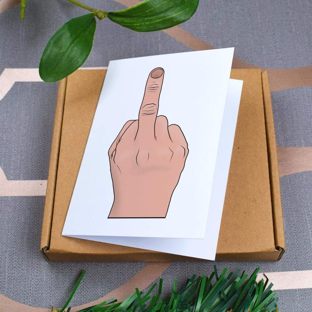 'Swearing Middle Finger' Gift Wrap / Wrapping Paper / Gift Tags (GI035457) - Picture 16 of 16