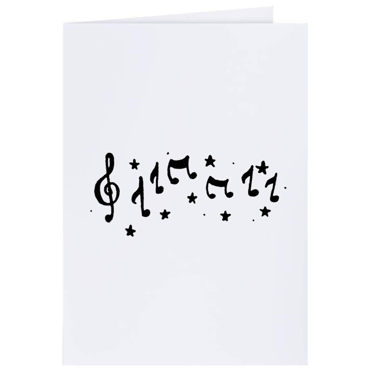 4 x 'Music Notes' Gift Tags / Labels (GI00053830)