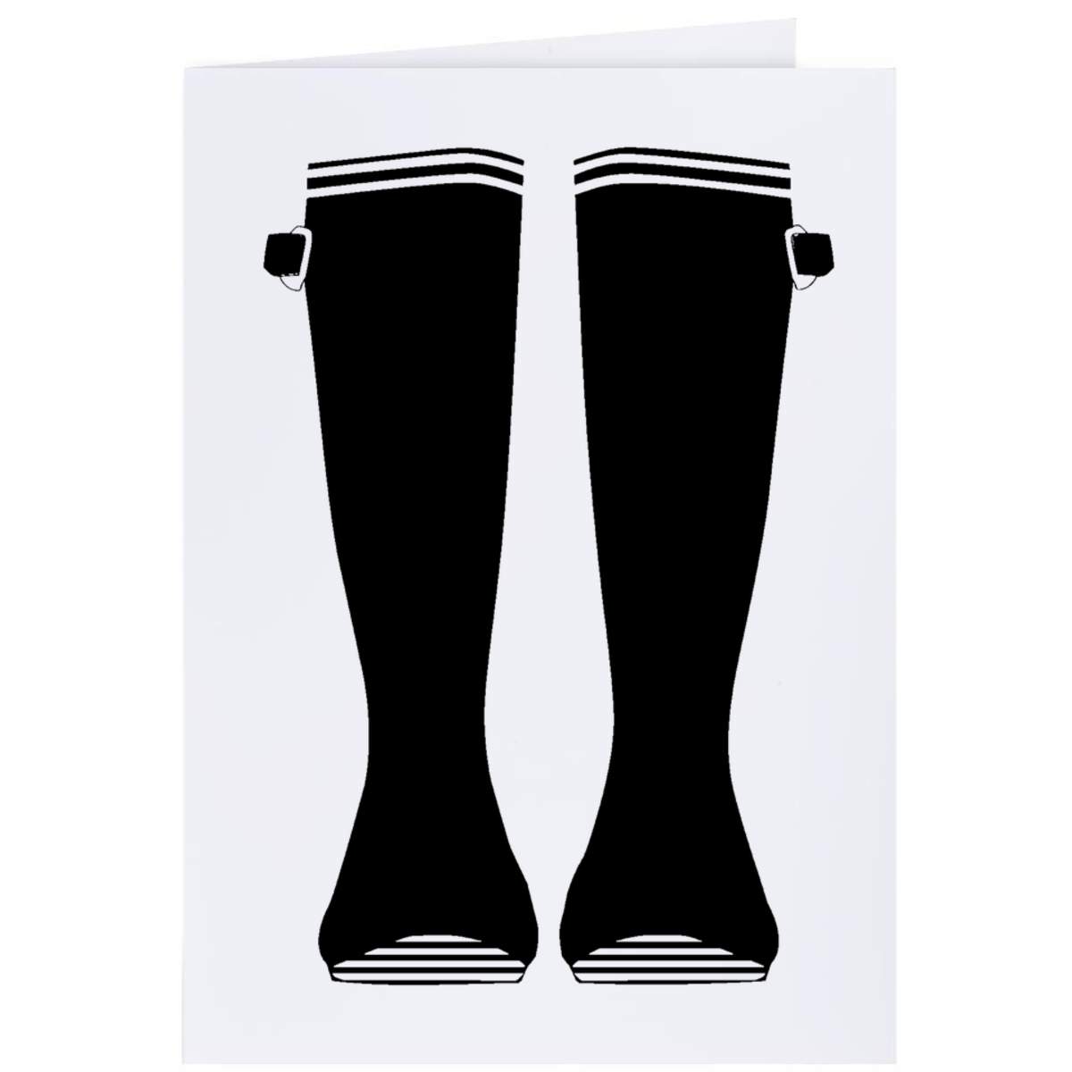 4 x 'Rubber Boots' Gift Tags / Labels (GI00071172)