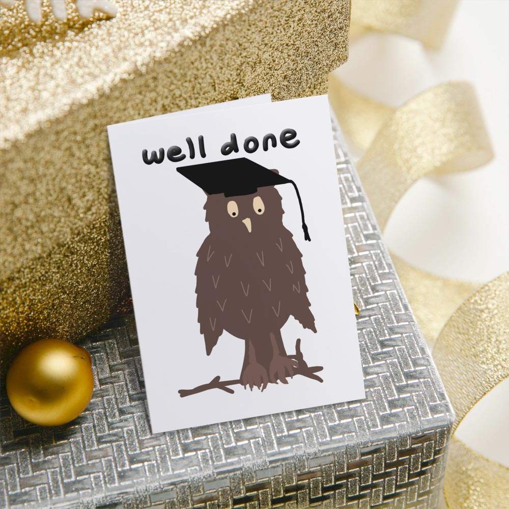 'Graduation Day Owl' Gift Wrap / Wrapping Paper / Gift Tags (GI047129) - Picture 15 of 16