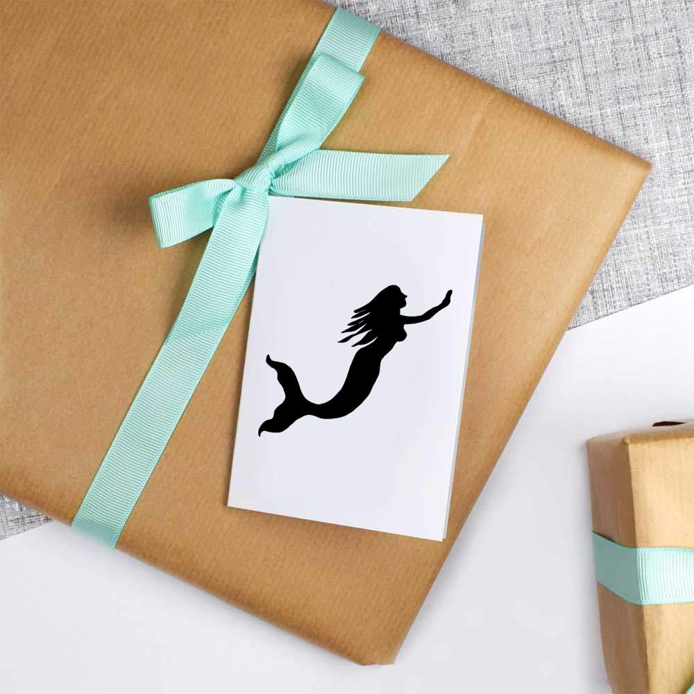 'Mermaid Silhouette' Gift Wrap / Wrapping Paper / Gift Tags (GI050913) - Picture 10 of 12