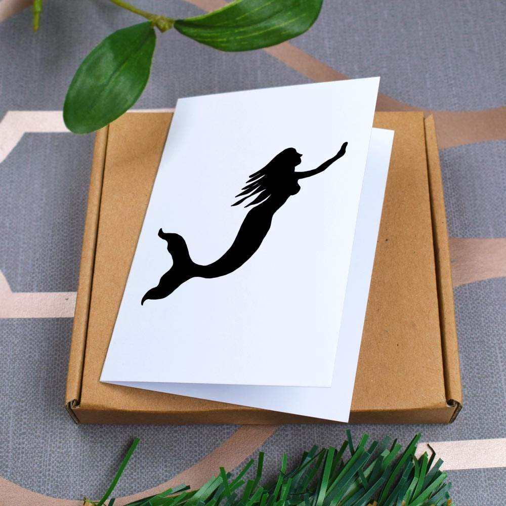 'Mermaid Silhouette' Gift Wrap / Wrapping Paper / Gift Tags (GI050913) - Picture 12 of 12