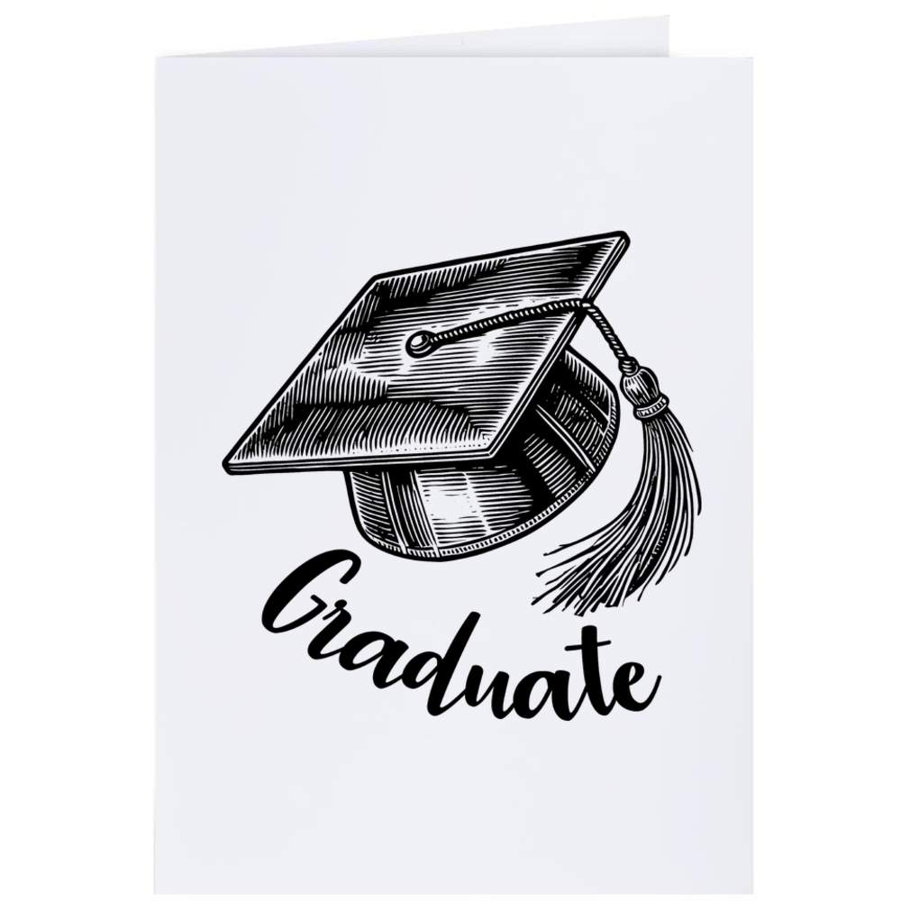 'University Graduate Mortar Board' Gift Wrap / Gift Tags (GI051921) - Picture 9 of 12