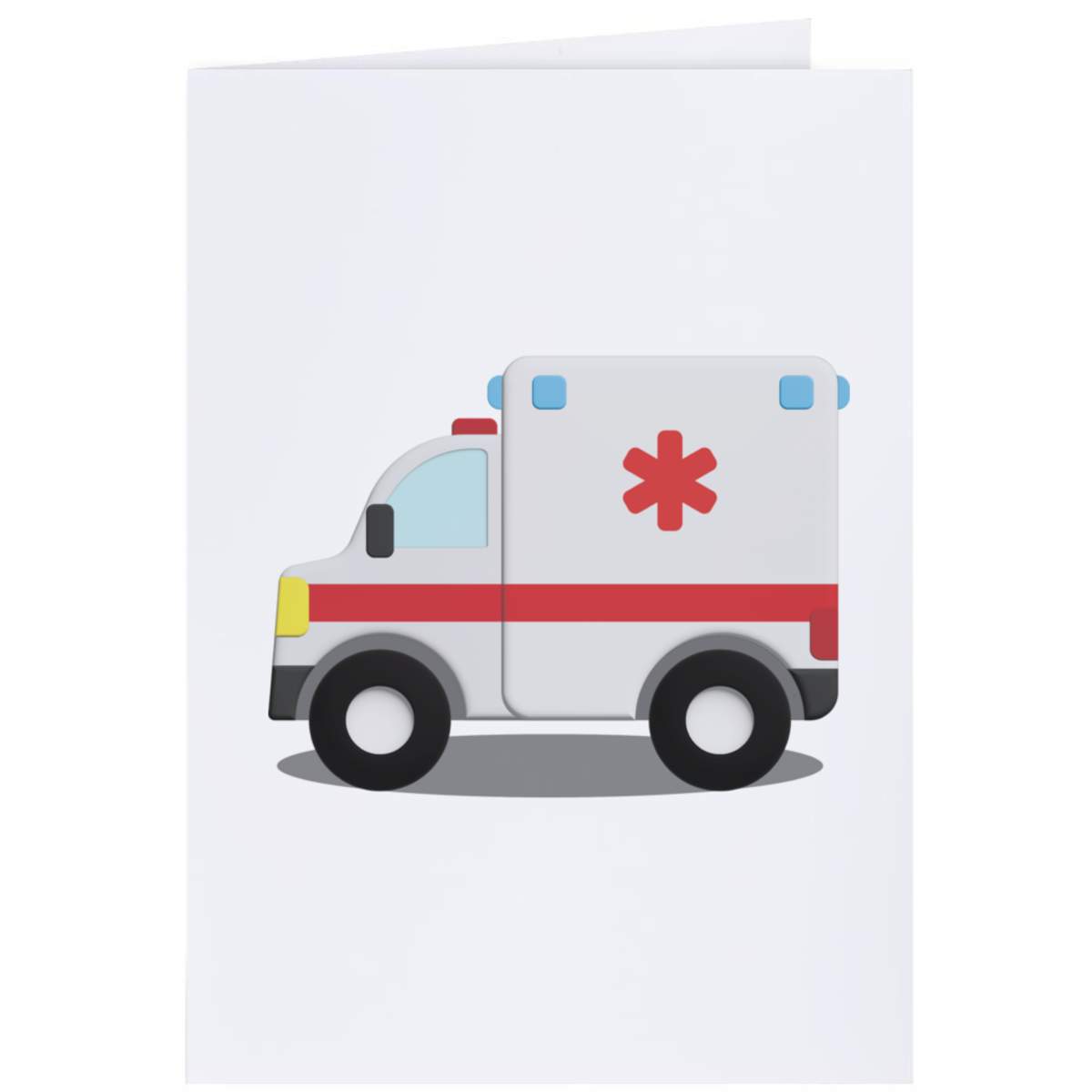 4 x 'Ambulance Toy' Gift Tags / Labels (GI00105326)