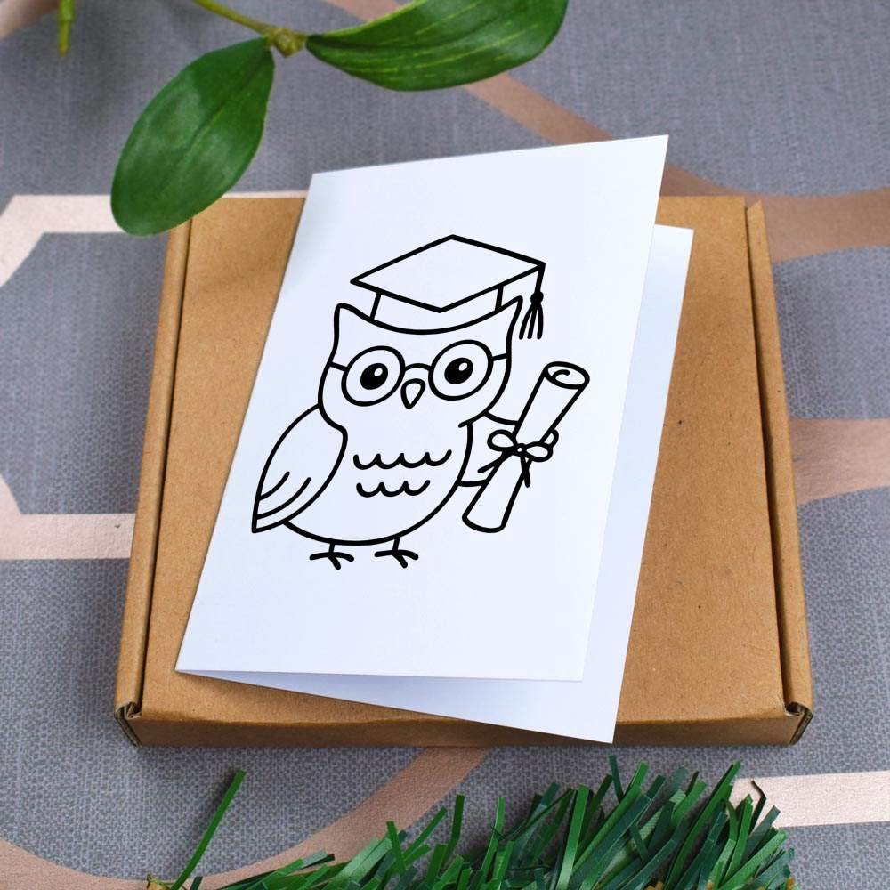 'Graduation Owl' Gift Wrap / Wrapping Paper / Gift Tags (GI054343) - Picture 12 of 12