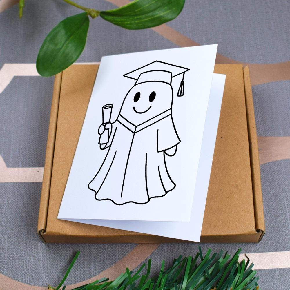 'Graduation Ghost' Gift Wrap / Wrapping Paper / Gift Tags (GI055047) - Picture 12 of 12