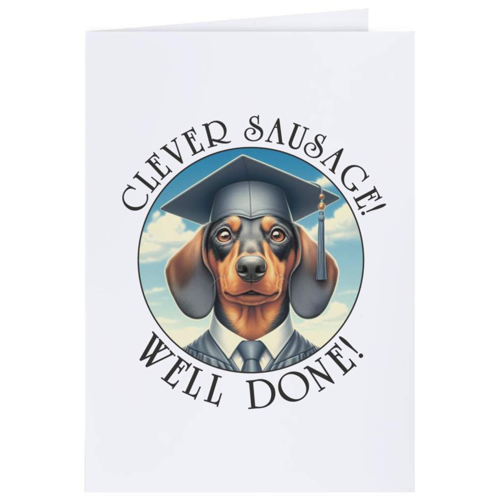 'Dachshund Graduation' Gift Wrap / Wrapping Paper / Gift Tags (GI055937) - Picture 9 of 12