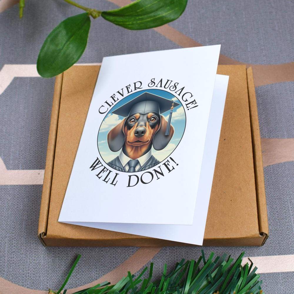 'Dachshund Graduation' Gift Wrap / Wrapping Paper / Gift Tags (GI055937) - Picture 12 of 12