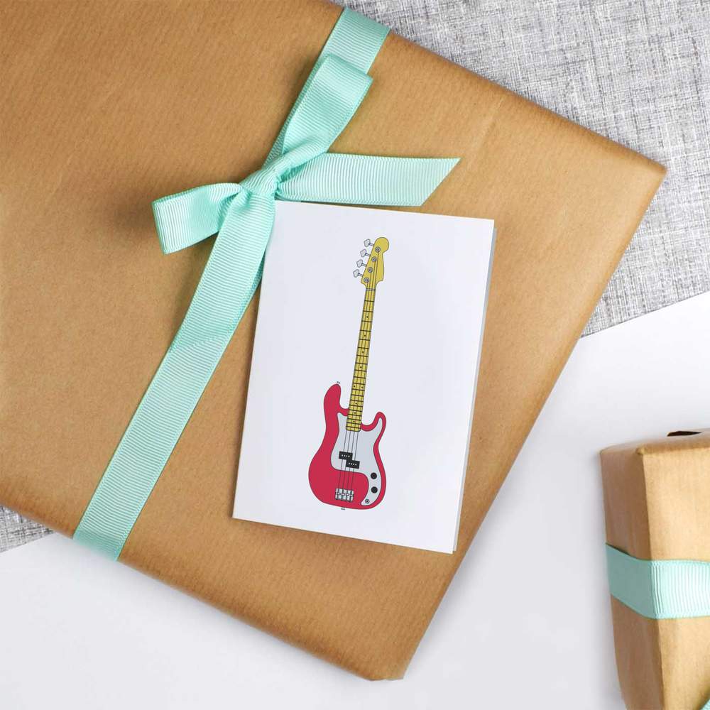 Red Bass Guitar' Gift Wrap / Wrapping Paper / Gift Tags (GI027273) | eBay