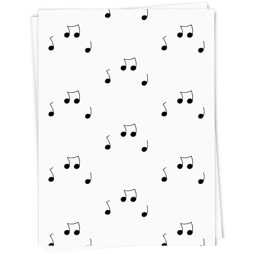 'Musical Notes' Gift Wrap / Wrapping Paper / Gift Tags (GI012387)