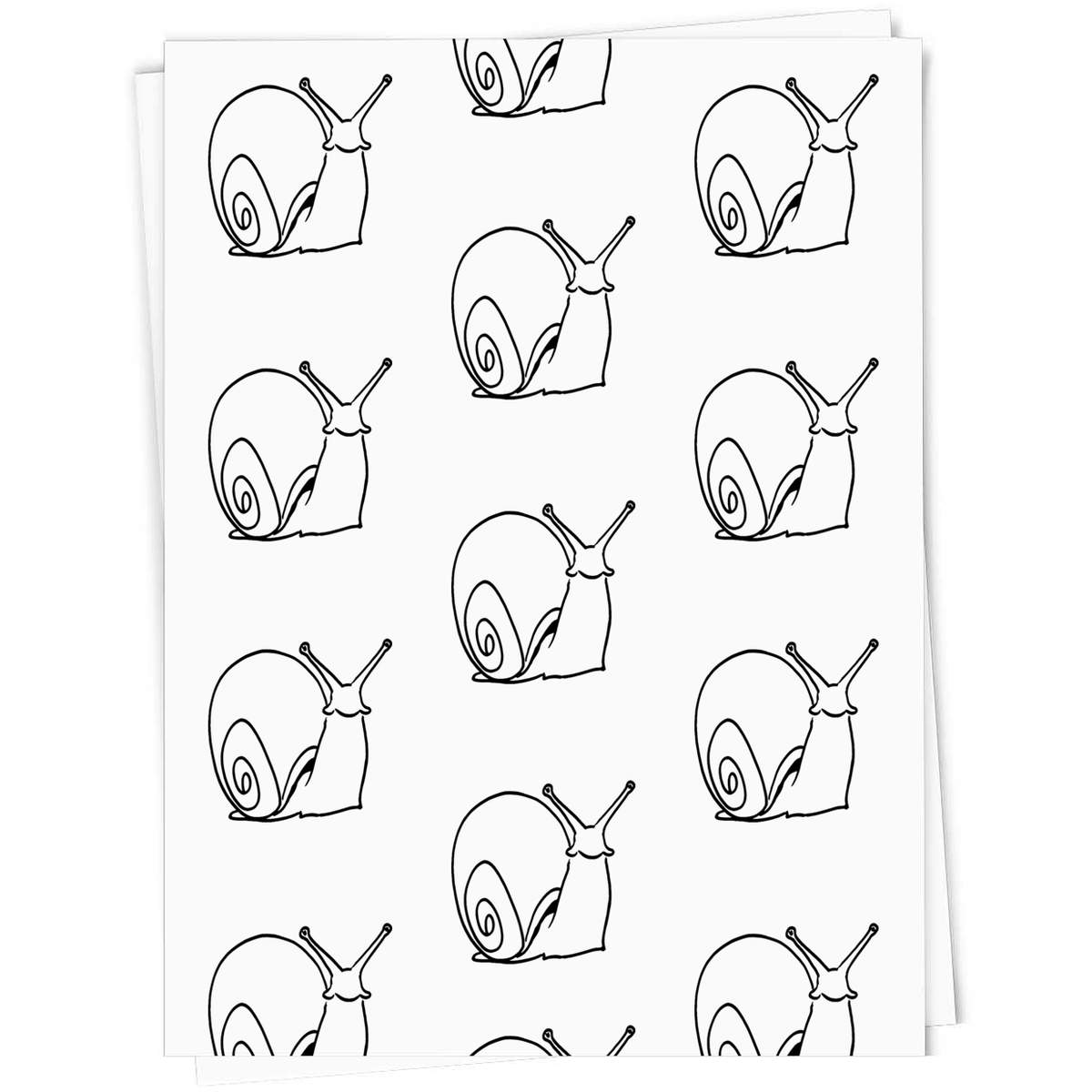 'Snail' Gift Wrap / Wrapping Paper / Gift Tags (GI021349)