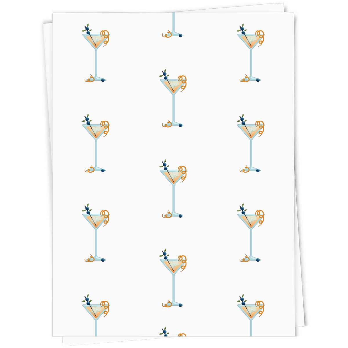 'Fruity Cocktail' Gift Wrap / Wrapping Paper / Gift Tags (GI021805)
