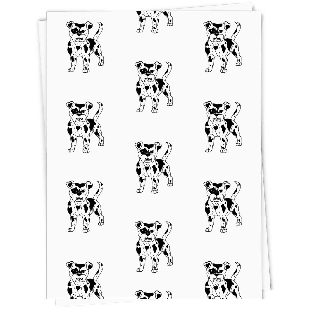 'American Bulldog' Gift Wrap / Wrapping Paper / Gift Tags (GI021853)