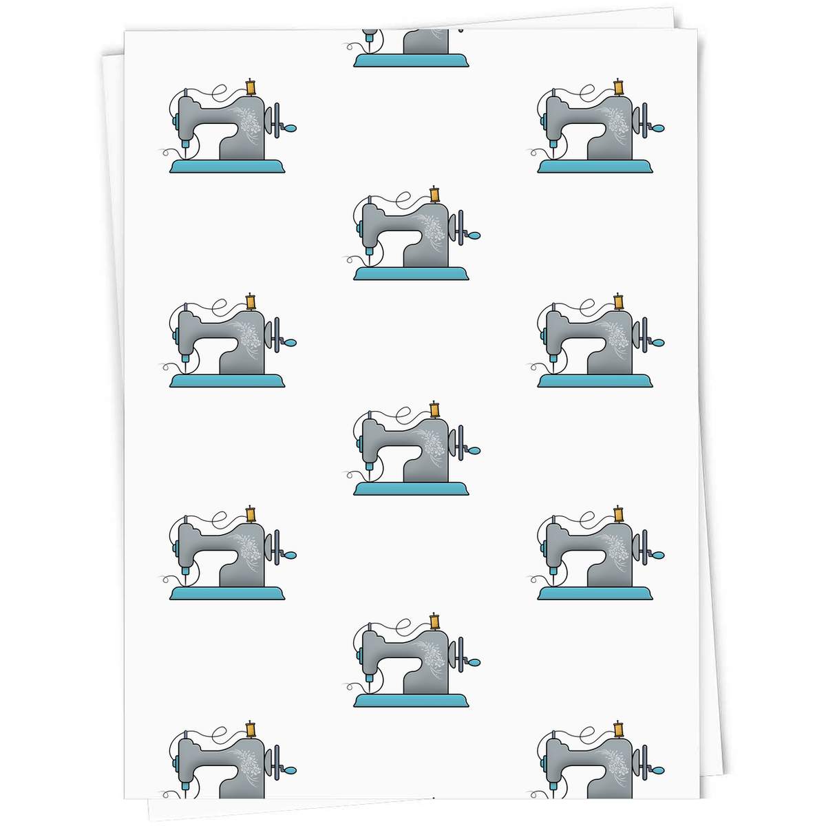 'Sewing Machine' Gift Wrap / Wrapping Paper / Gift Tags (GI023034)