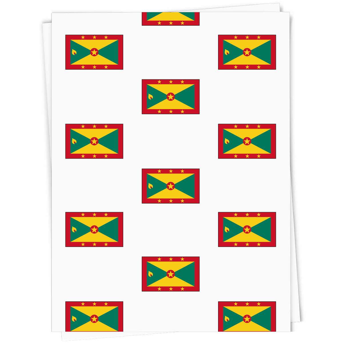 'Grenada Flag' Gift Wrap / Wrapping Paper / Gift Tags (GI023139)