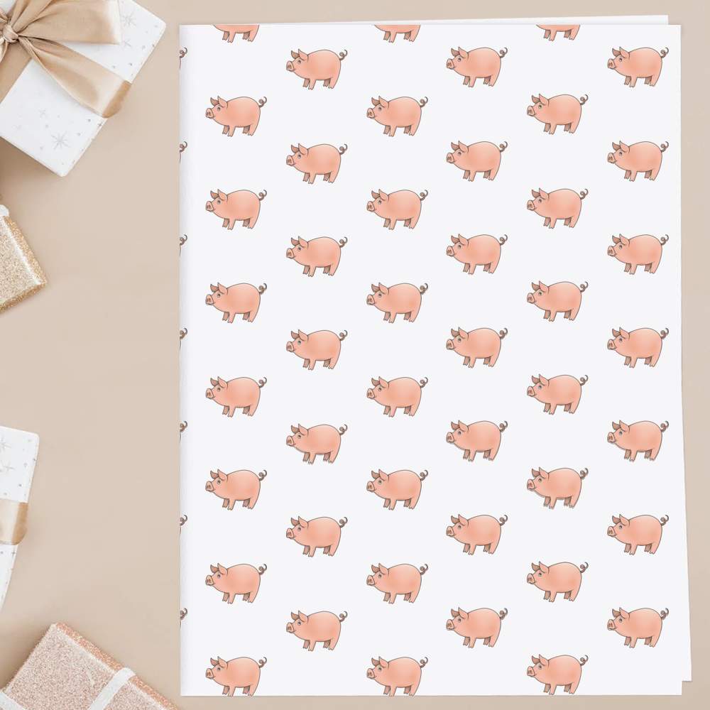 'Pig' Gift Wrap / Wrapping Paper / Gift Tags (GI023556) - Picture 8 of 16