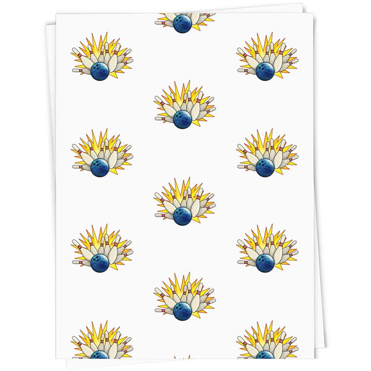 'Bowling' Gift Wrap / Wrapping Paper / Gift Tags (GI023638)