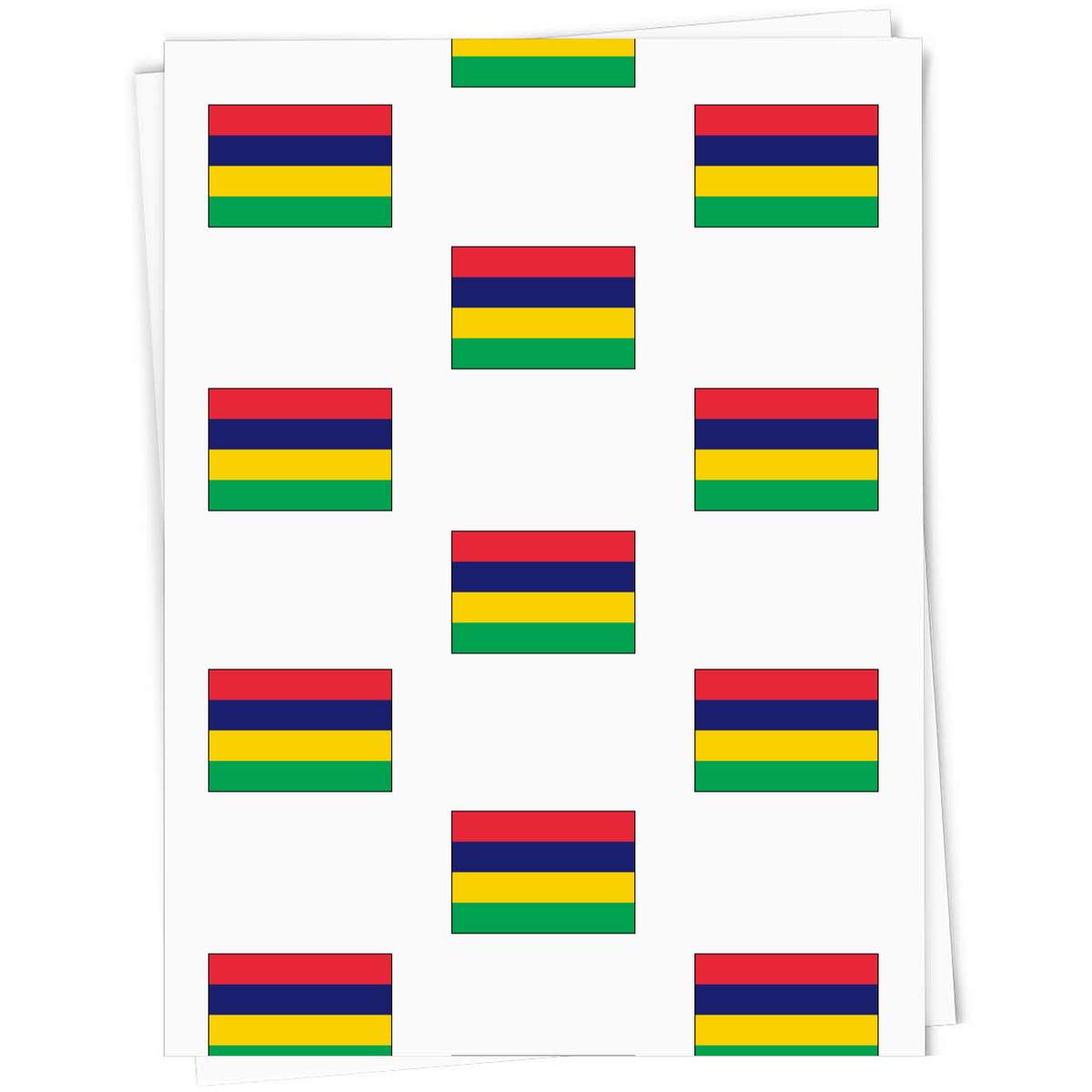 A1 'Mauritius Flag' Gift Wrap / Wrapping Paper Sheet (GI00015213)