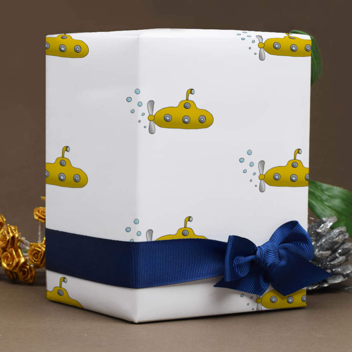 'Yellow Submarine' Gift Wrap / Wrapping Paper / Gift Tags (GI024896)