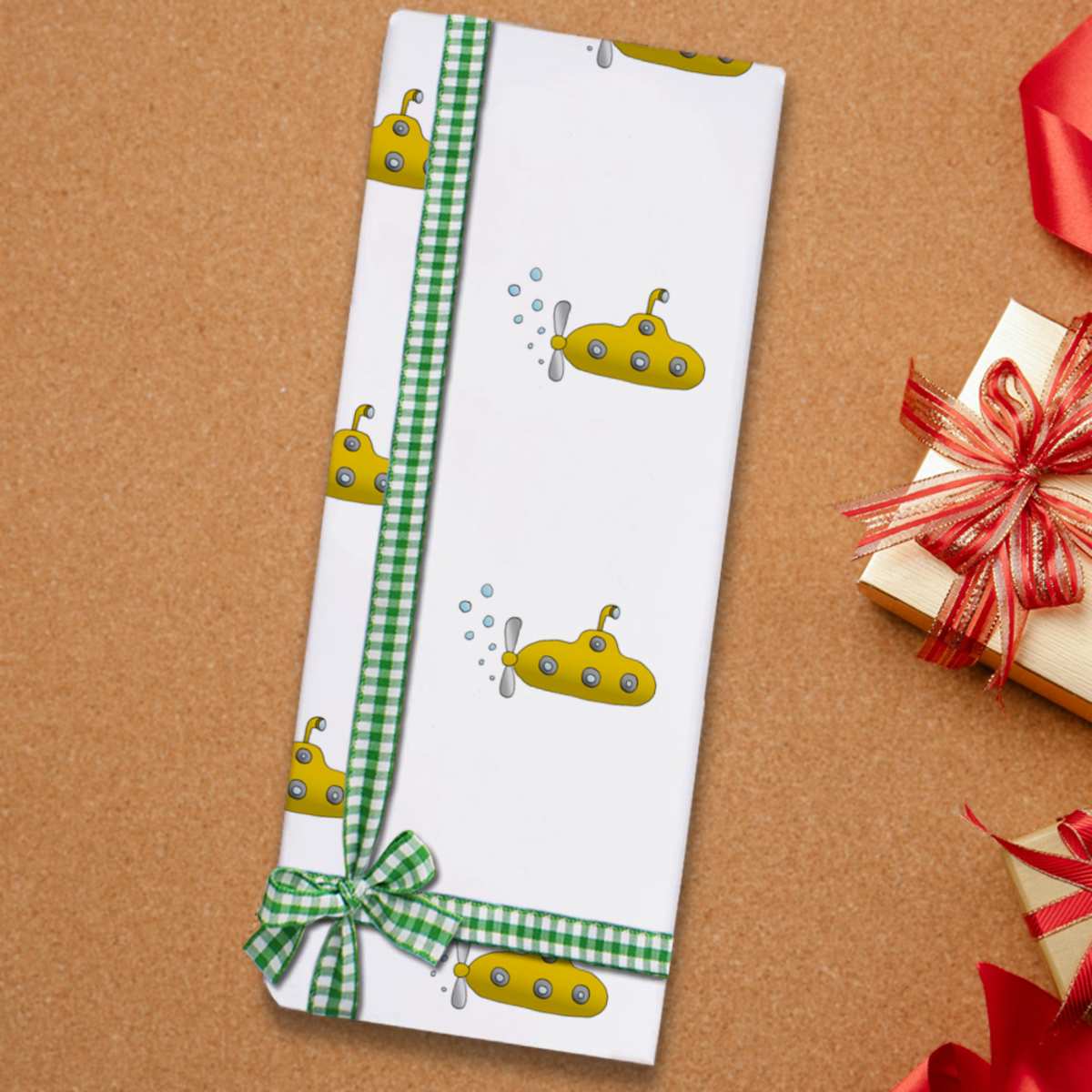 'Yellow Submarine' Gift Wrap / Wrapping Paper / Gift Tags (GI024896)