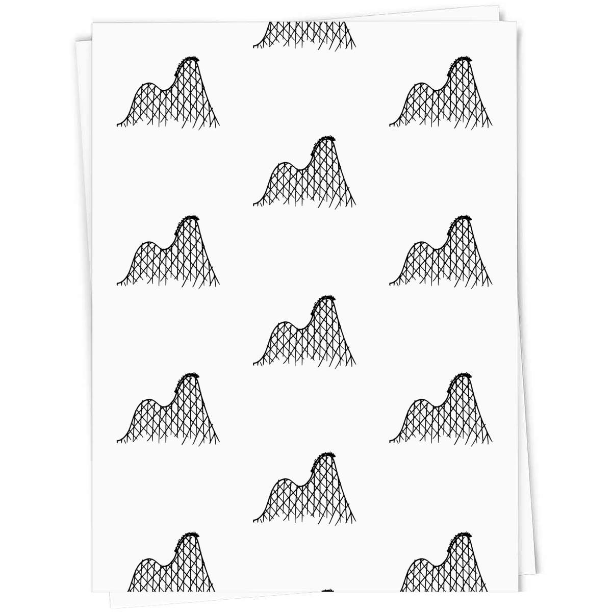 'Rollercoaster' Gift Wrap / Wrapping Paper / Gift Tags (GI025414)