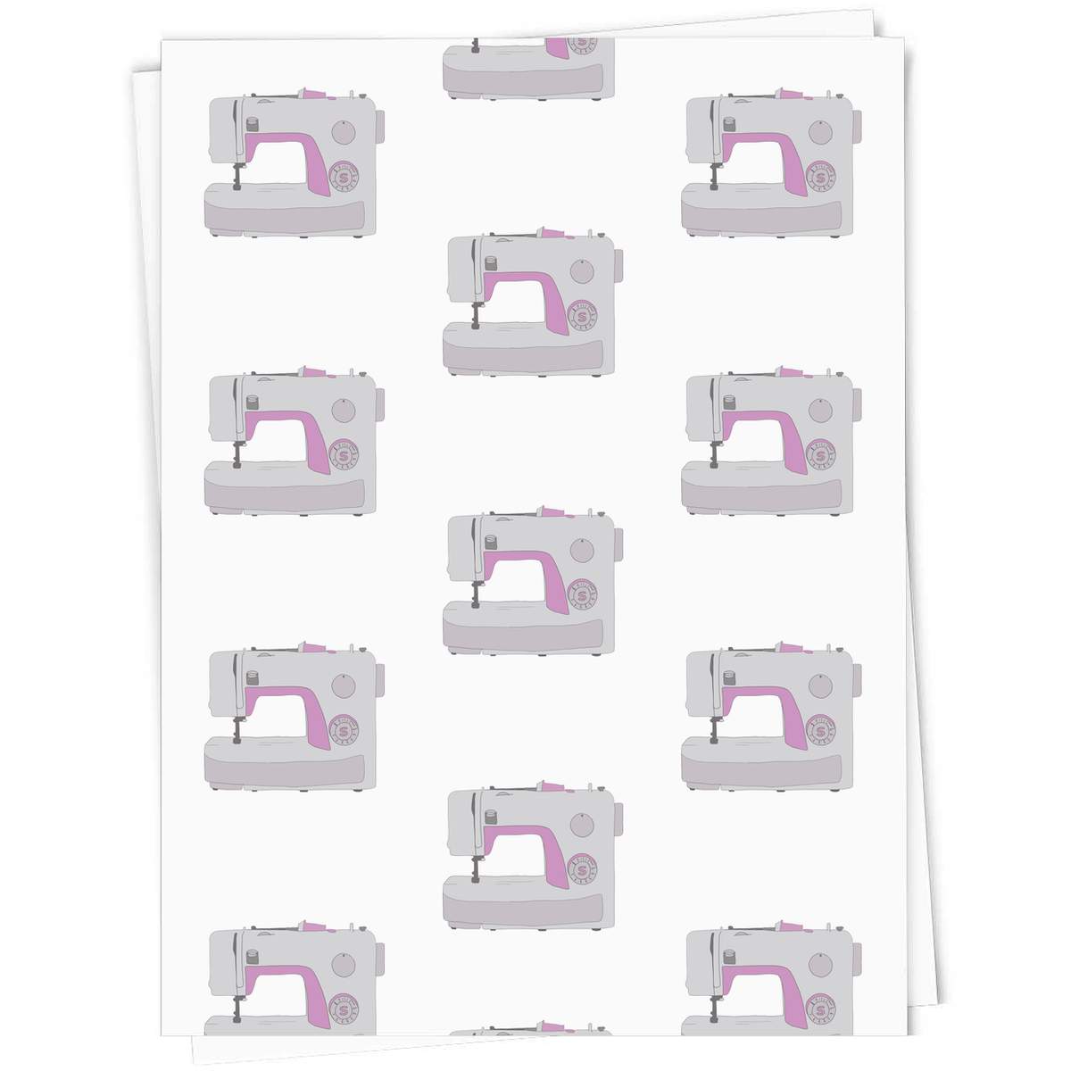 'Sewing Machine' Gift Wrap / Wrapping Paper / Gift Tags (GI027129)