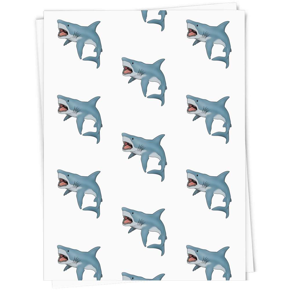 'Shark' Gift Wrap / Wrapping Paper / Gift Tags (GI027213) - Picture 5 of 16