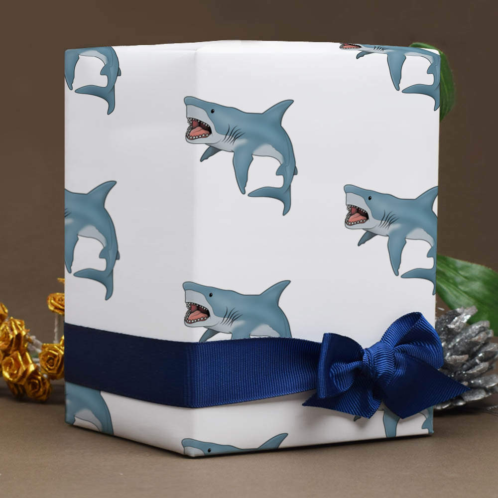 'Shark' Gift Wrap / Wrapping Paper / Gift Tags (GI027213) - Picture 6 of 16