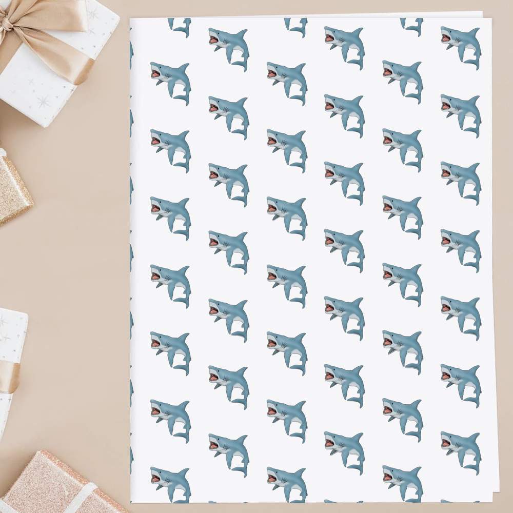 'Shark' Gift Wrap / Wrapping Paper / Gift Tags (GI027213) - Picture 8 of 16