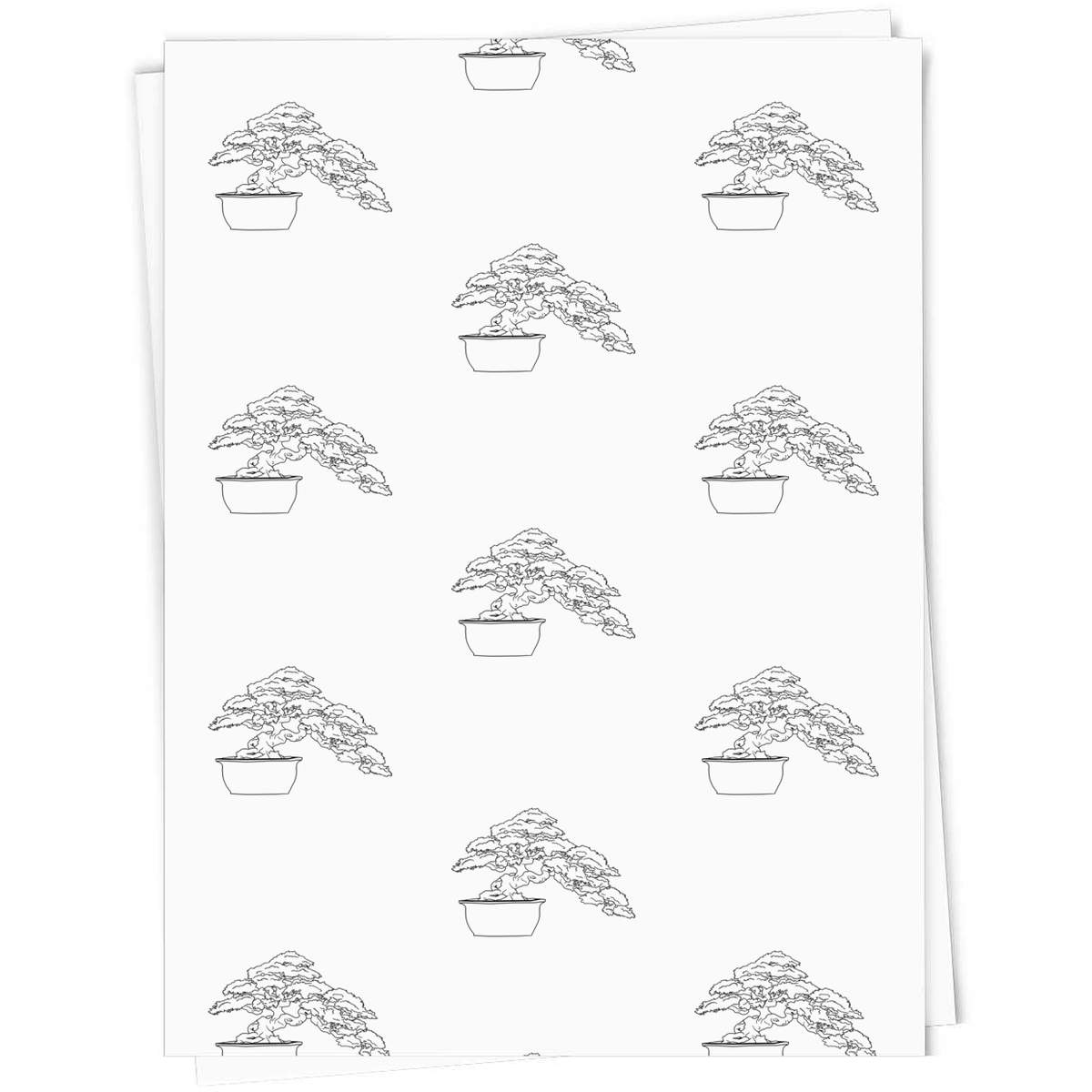 'Bonsai Tree' Gift Wrap / Wrapping Paper / Gift Tags (GI028378)