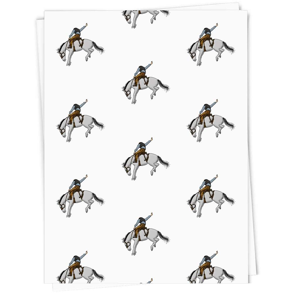 'Rodeo Cowboy & Horse' Gift Wrap / Wrapping Paper / Gift Tags (GI029375) - Picture 5 of 16