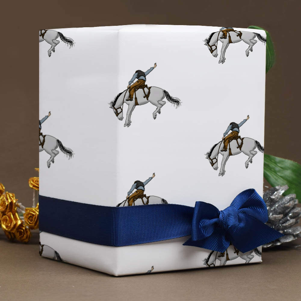 'Rodeo Cowboy & Horse' Gift Wrap / Wrapping Paper / Gift Tags (GI029375) - Picture 6 of 16