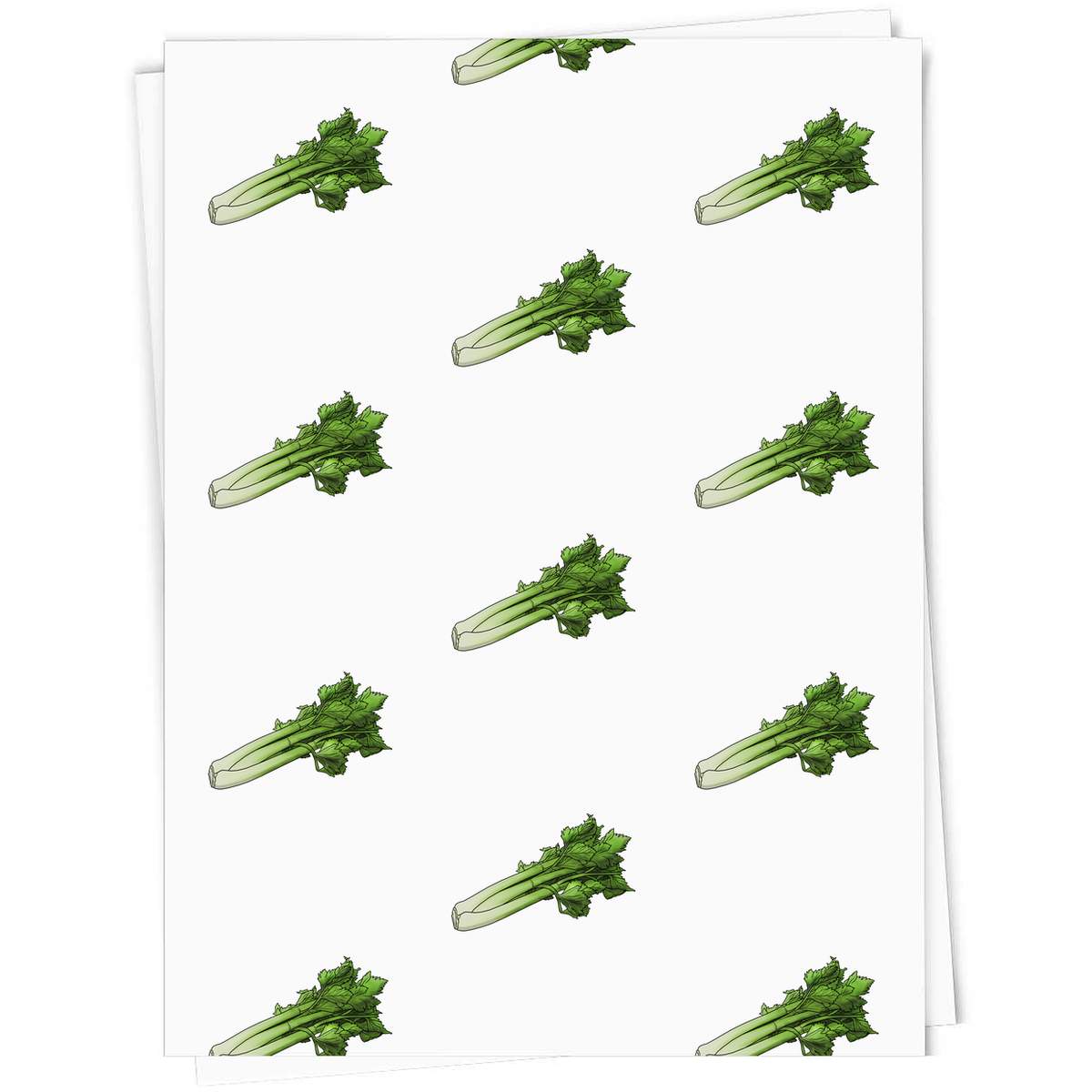 A1 'Celery' Gift Wrap / Wrapping Paper Sheet (GI00037274)